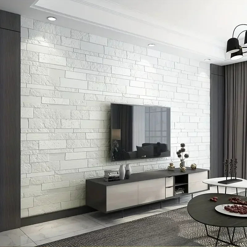 Miếng dán tường 3D chống nước tự dính trang trí nhà - Daisan Mart
