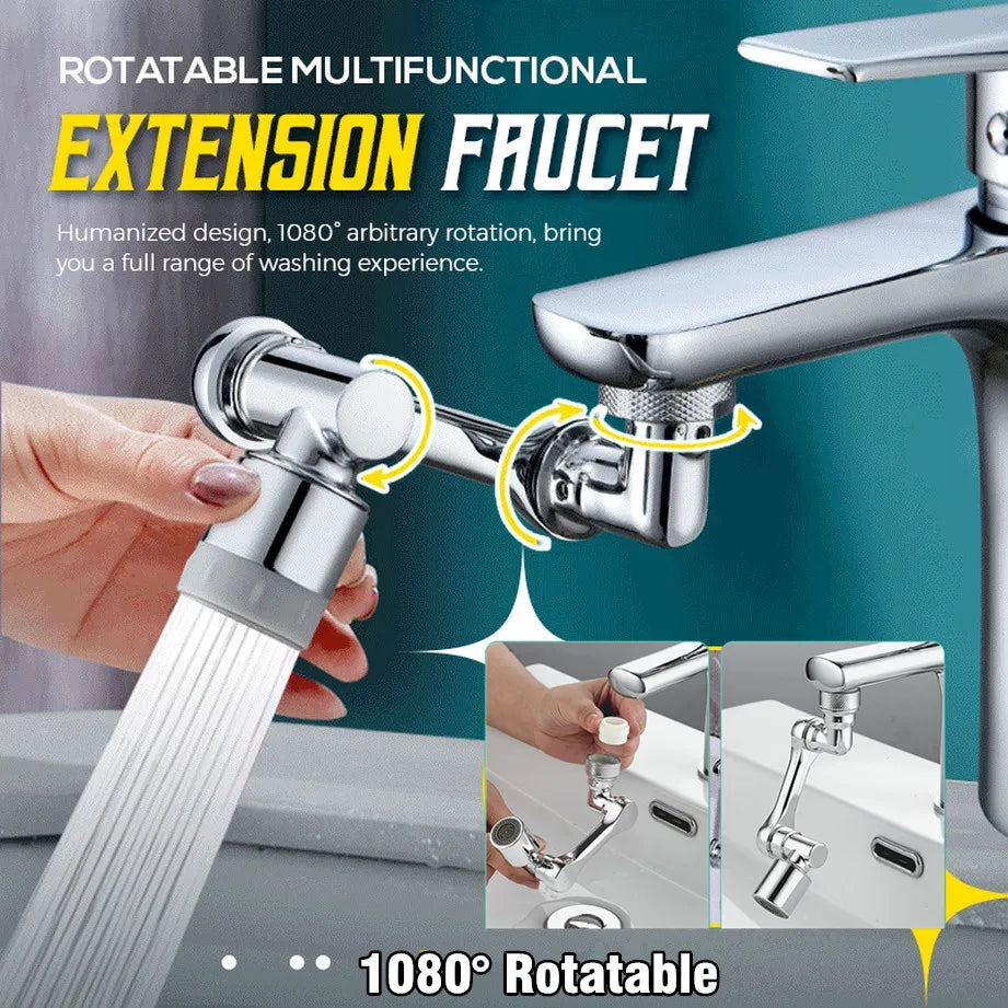Vòi Xoay 1080° Đa Năng Cho Chậu Rửa Nhà Bếp - Daisan Mart