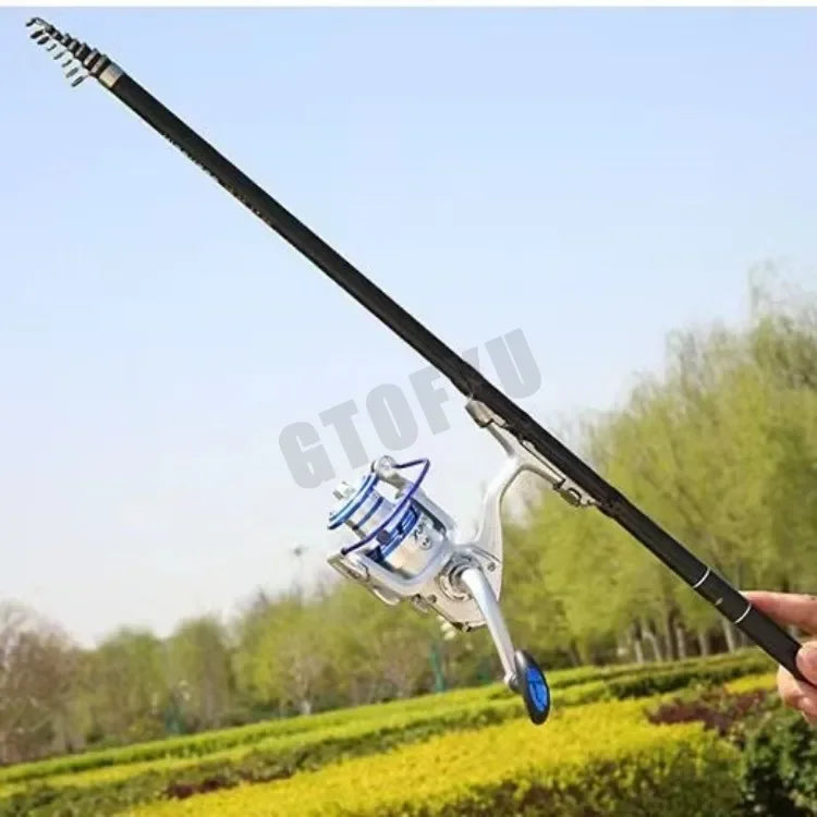 Multi-function Travel Fishing Rod 2.7-6.3M
