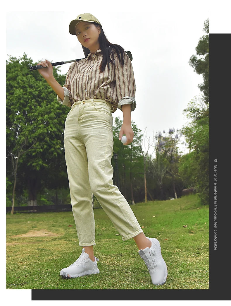 Men's and Women's Fashionable, Waterproof, Comfortable Golf Shoes