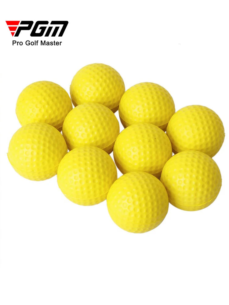 PGM Foam Golf Balls 10 Balls Indoor Outdoor Practice
