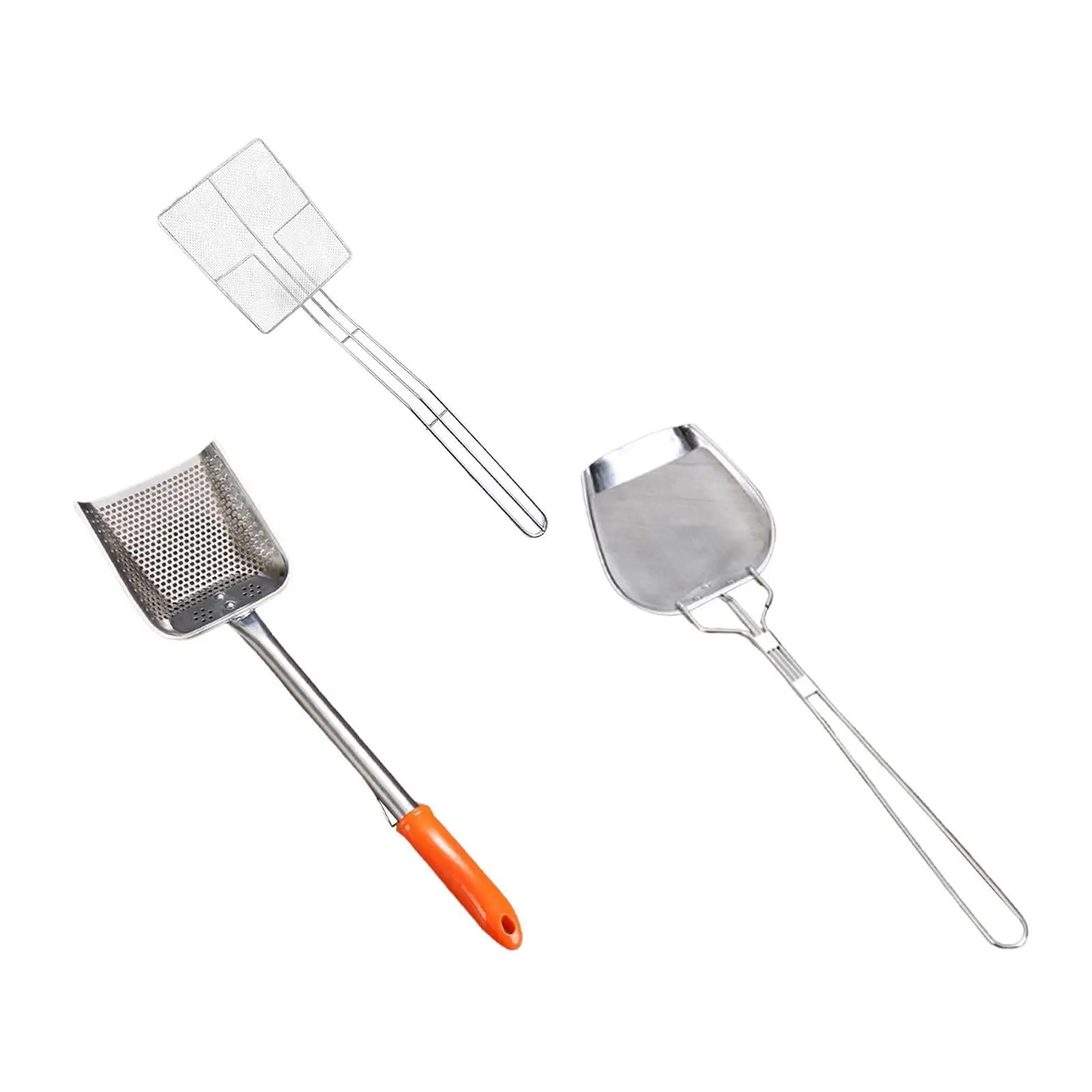 Oil Skimmer for Deep Fryer French Fries Oil Separator with Stainless Handle