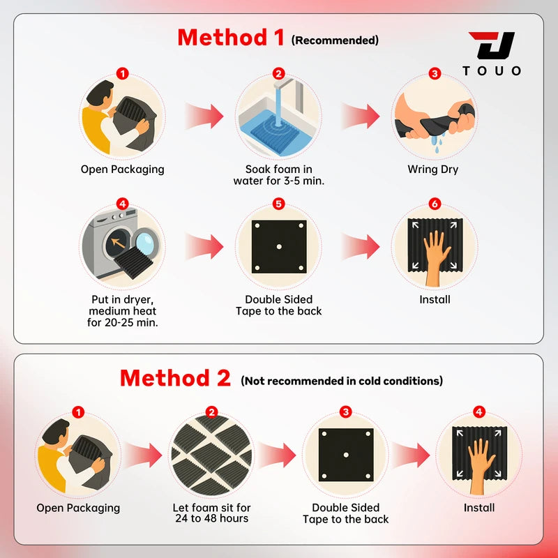 Tấm Tiêu Âm TOUO 47x24 Cho Phòng Game - 1-4 Cái