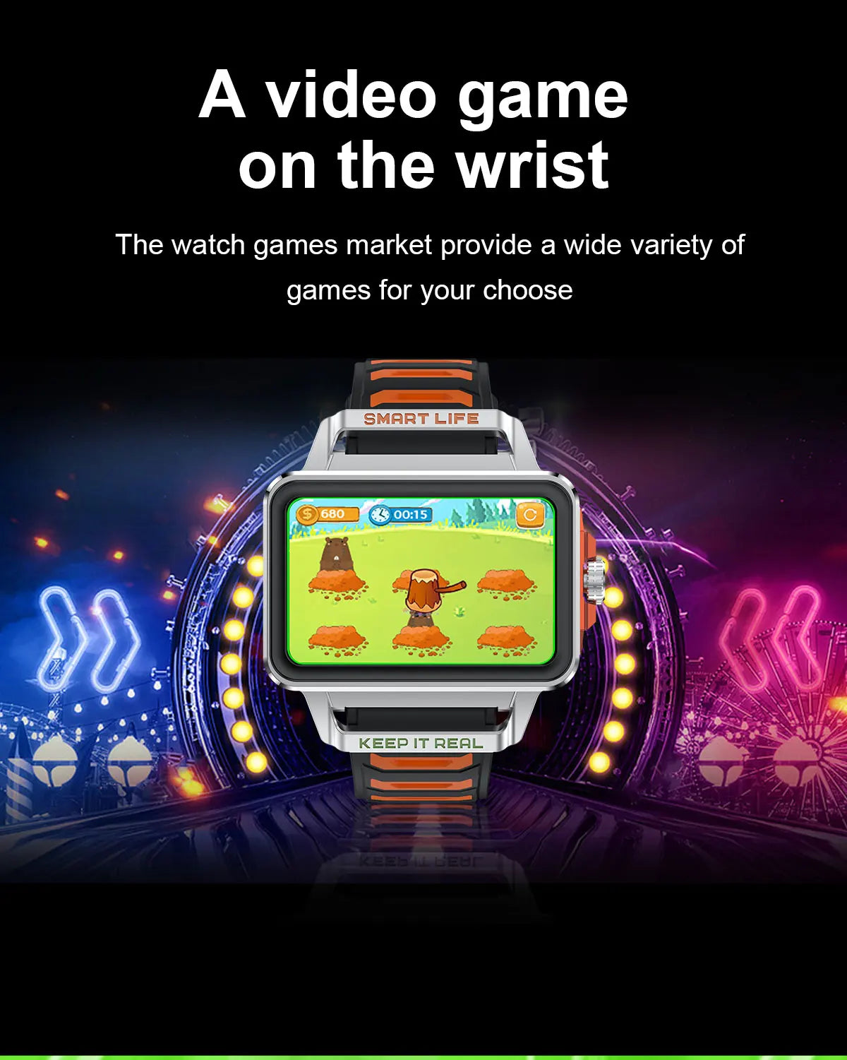 Đồng Hồ Thông Minh 1.57in Chống Nước 2024