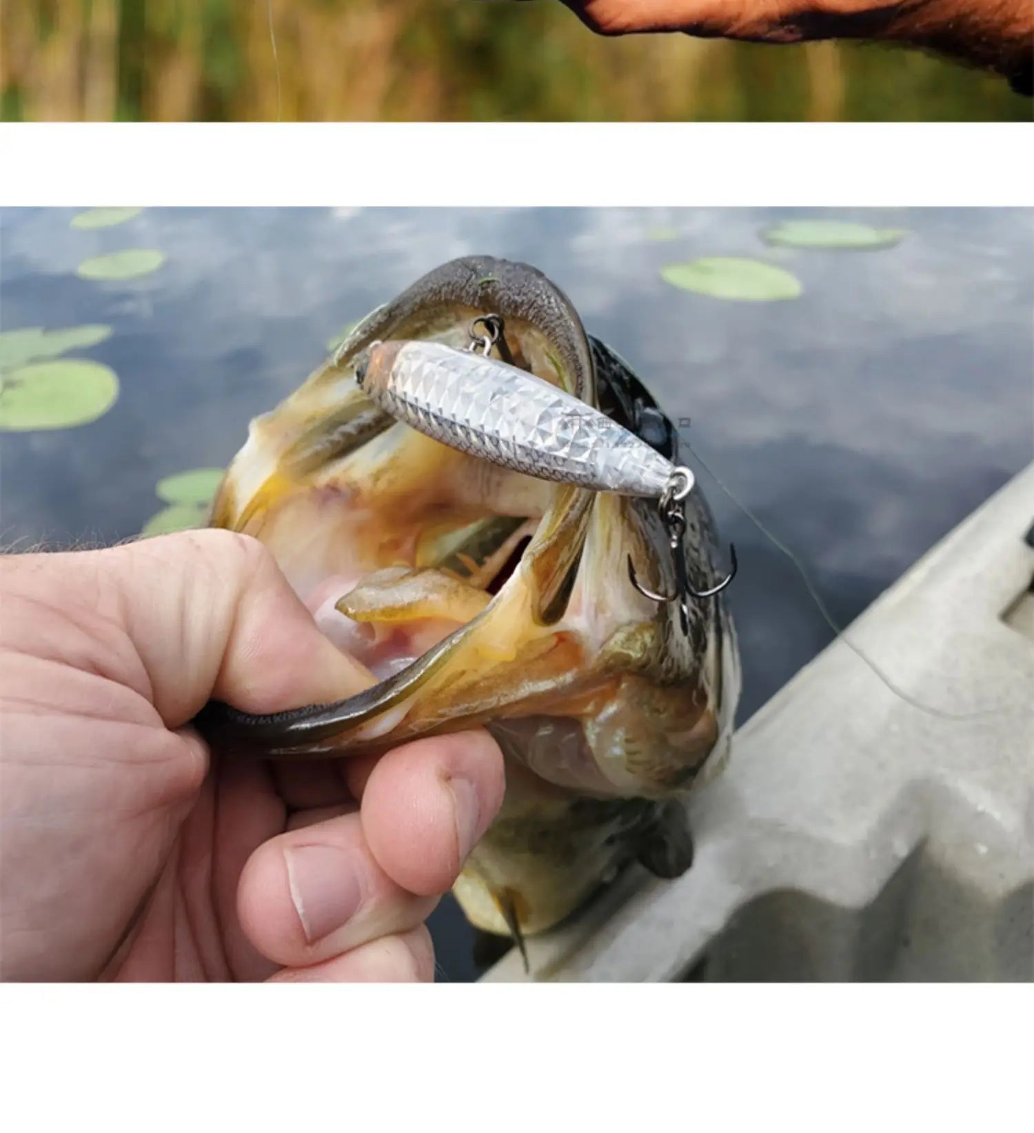 Japan YO-ZURI R1434 Floating Pencil Lua Fake Bait 3D Prism Bass Cocked Mouth Hard