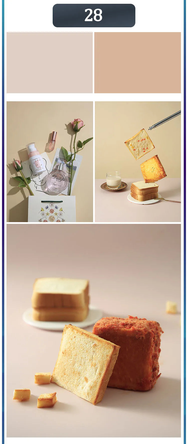 Photography Backdrops Wallpaper 57*87cm 2sides Solid Color Photo Background Props for Photo Studio Newborn Product Photographic - Daisan Mart