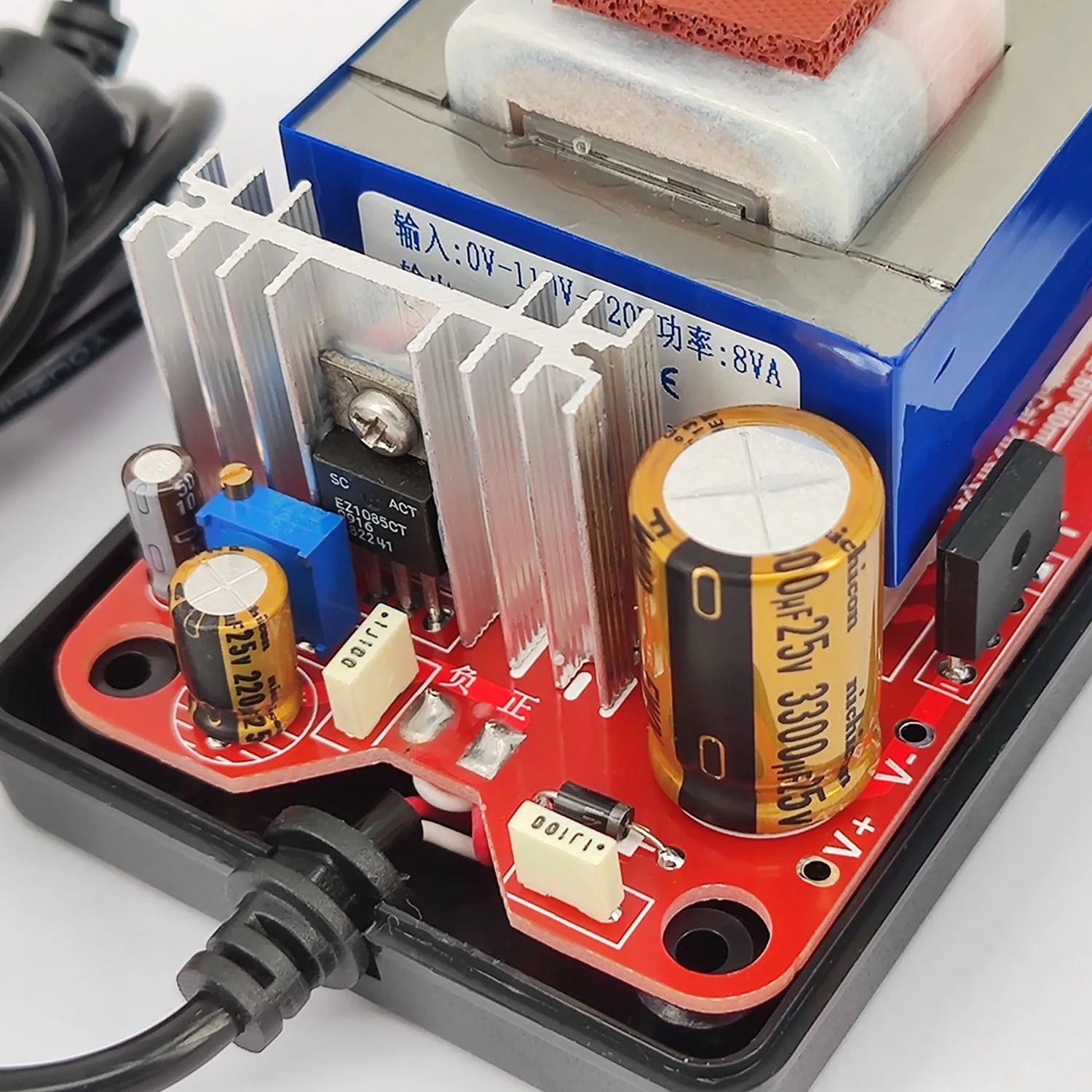 Nguồn HIFI ổn áp tuyến tính 10W cho DAC, Amp, 5V-30V