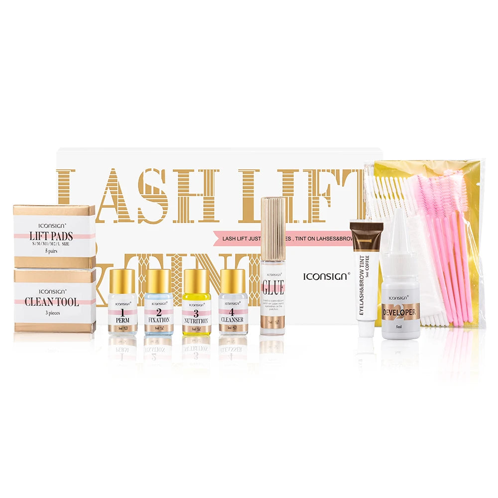 ICONSIGN 2-in-1 Multi-Function Eyelash Lift &amp; Eyebrow Tinting Kit