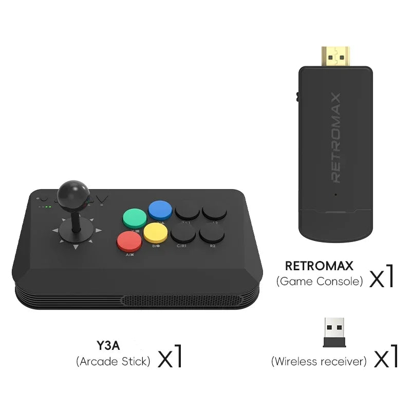 Tay Cầm Arcade Không Dây DATA FROG Y3A Max Đa Nền Tảng - Daisan Mart