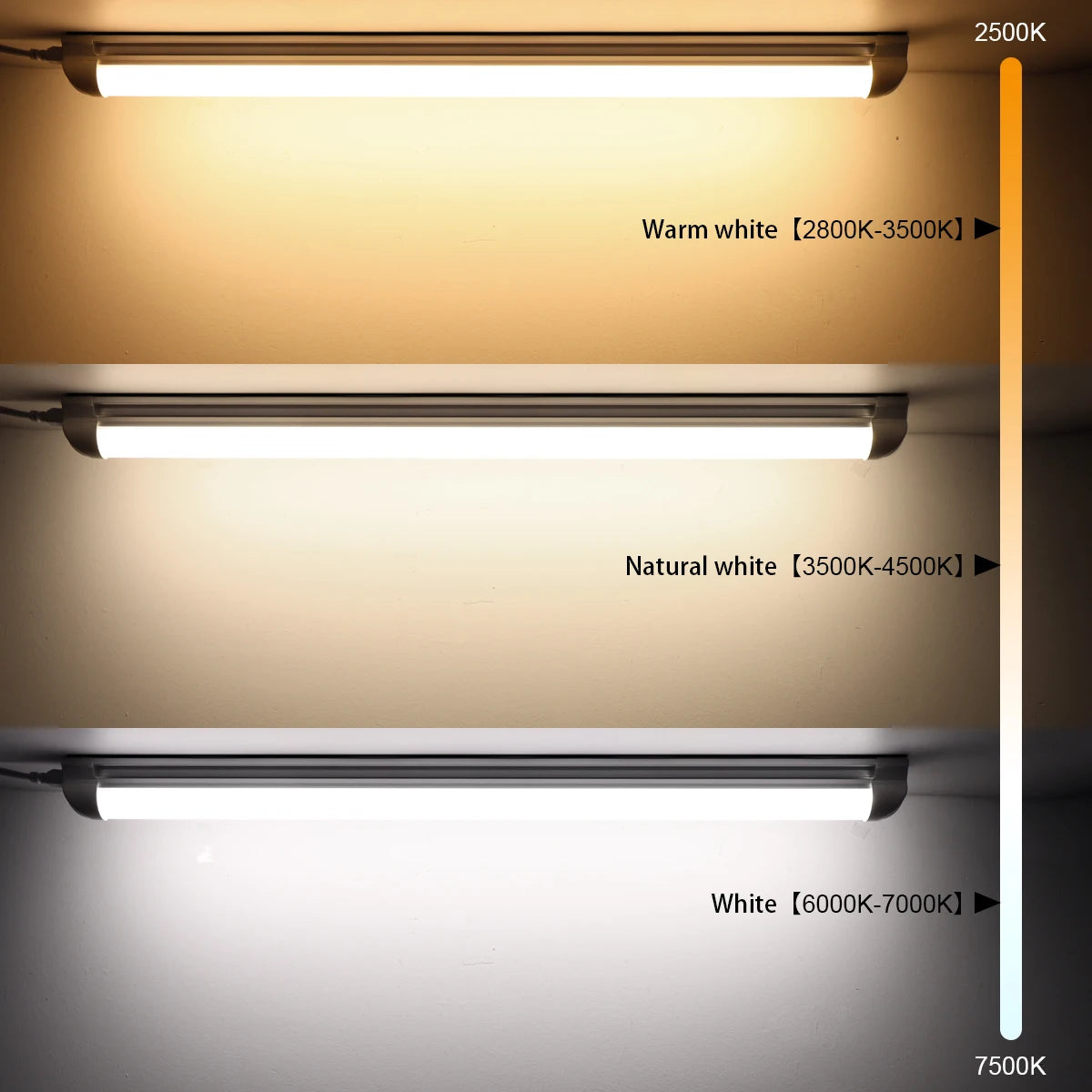 Super Bright T8 LED Light 50CM Aluminum Portable