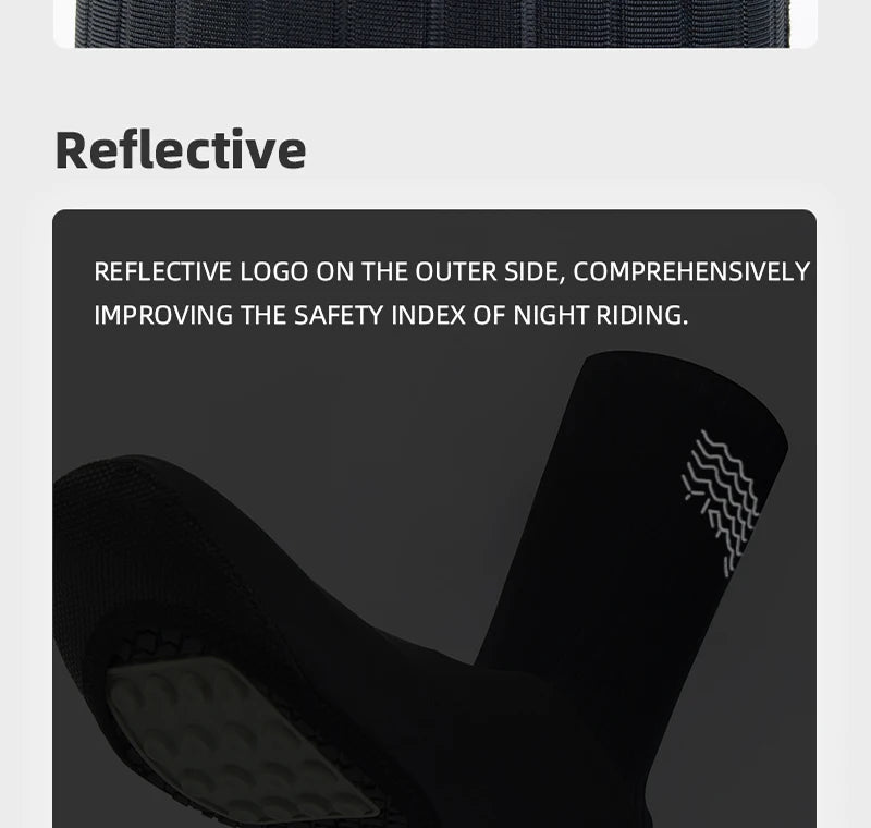 Dép Bọc Giày Chống Nước YKYWBIKE Phản Quang Aero