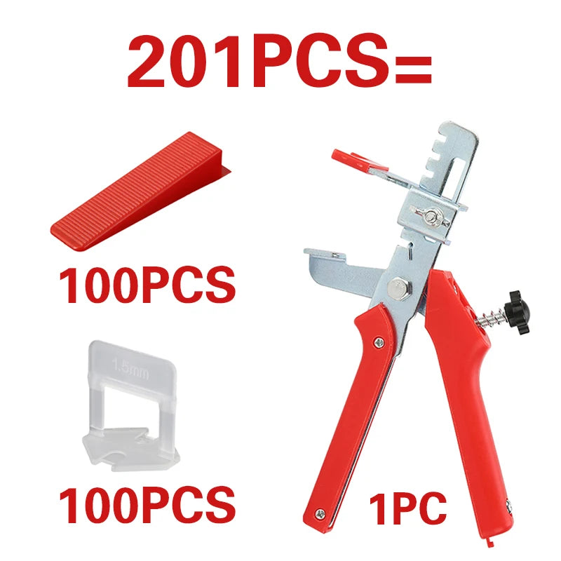701PCS Tile Leveling System Laying Level Wedges Alignment Spacers Leveler Locator Spacers Flooring Wall level 1/1.5/2/2.5/3mm