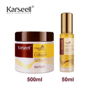 Combo Phục Hồi Tóc Hư: Karseell Collagen & Argan Oil
