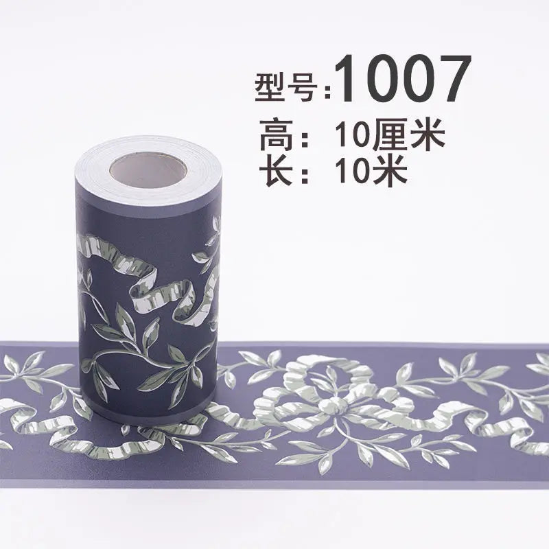 Waterproof PVC Wall Panels Self-Adhesive Skirting Board - Bathroom Safe Tile Border Sticker for Shower Corner Guard