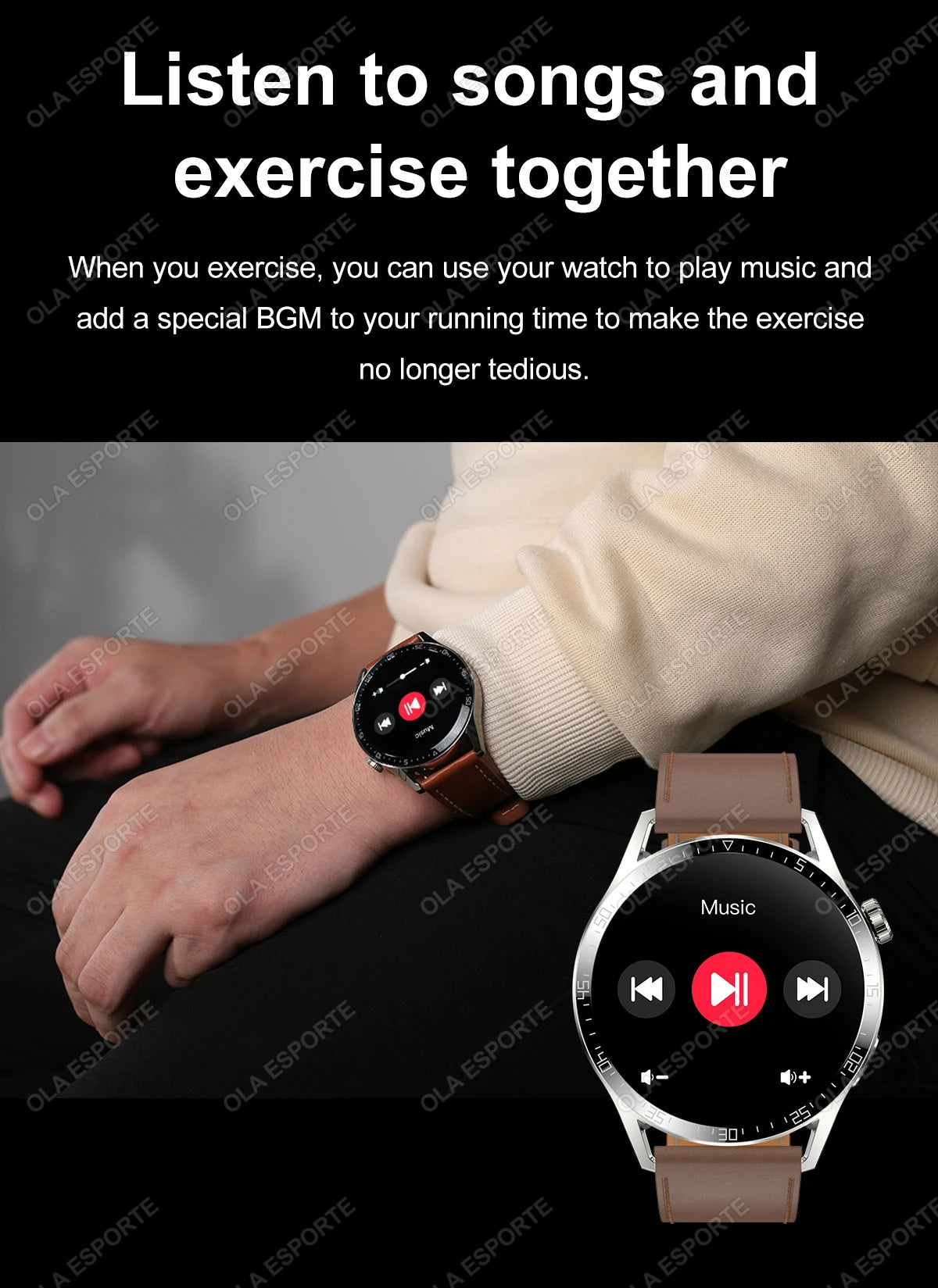 Đồng hồ thông minh 5 Pro 2025, màn HD, GPS, NFC, IP68