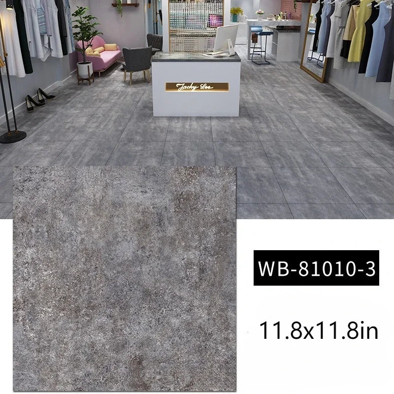 Miếng Dán Sàn Giả Đá PVC Chống Nước Tự Dán Decor - Daisan Mart