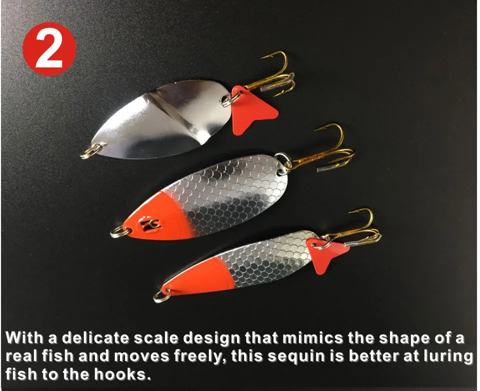 Mồi Câu Cá Kim Loại ORJD - Lưỡi Câu Đồng Chống Gỉ