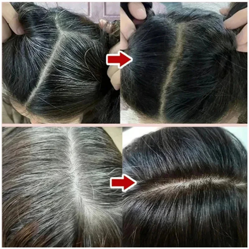 Dầu Gội Thảo Dược 3in1 Nhuộm Tóc Đen An Toàn 50ml