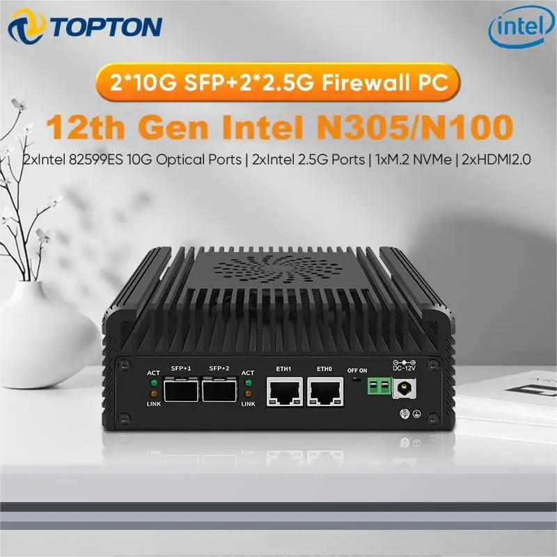 Mini PC Tường Lửa Intel i3 12th Gen - Router & NAS - Daisan Mart