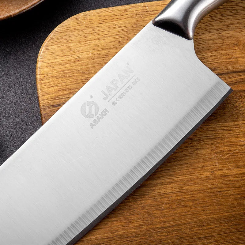 Japanese Stainless Steel Kitchen Knife Set - Chopping, Slicing Meat, Fish, Vegetables