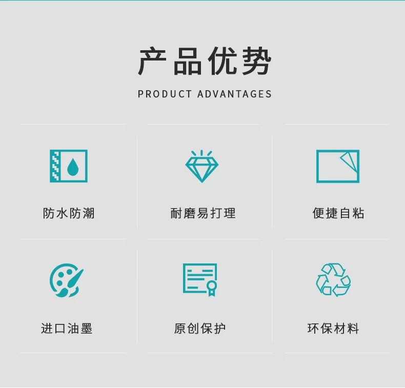 Waterproof Wall Panels - Removable Industrial Foam Decals, Moisture-Proof Matte PVC for Cafe Wall &amp; Commercial Space Decor