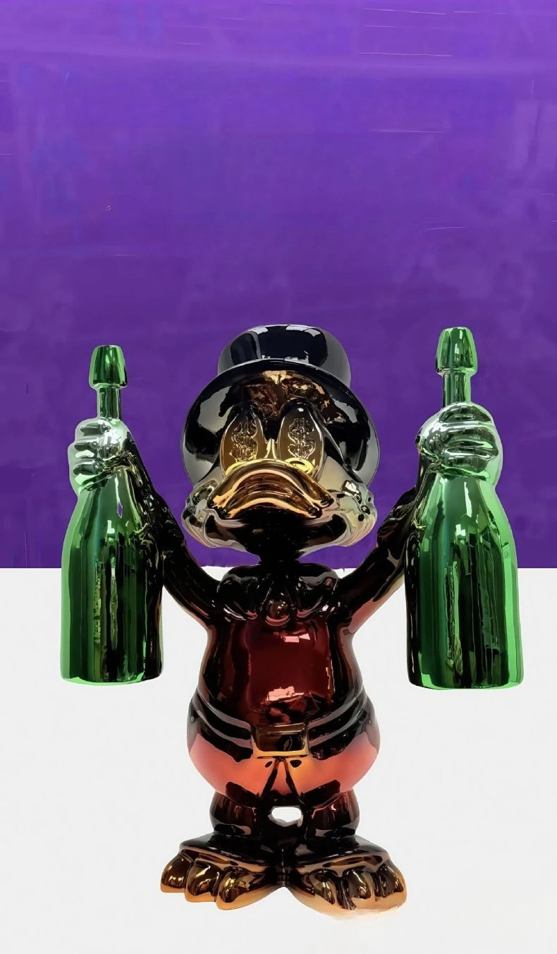 Modern Plastic Sculptures - Luxurious and Stylish