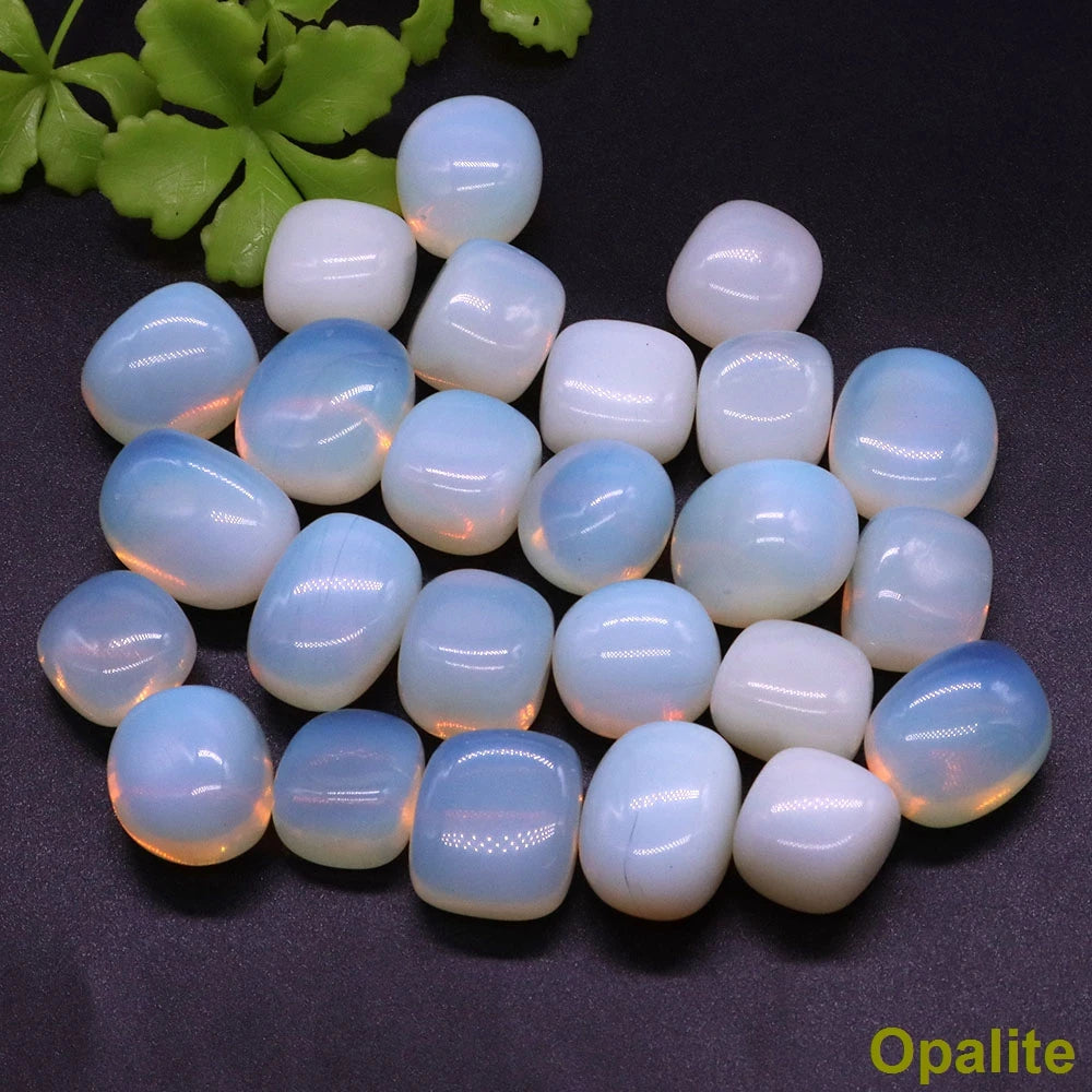Natural Moss Agate Polished for Home Decoration