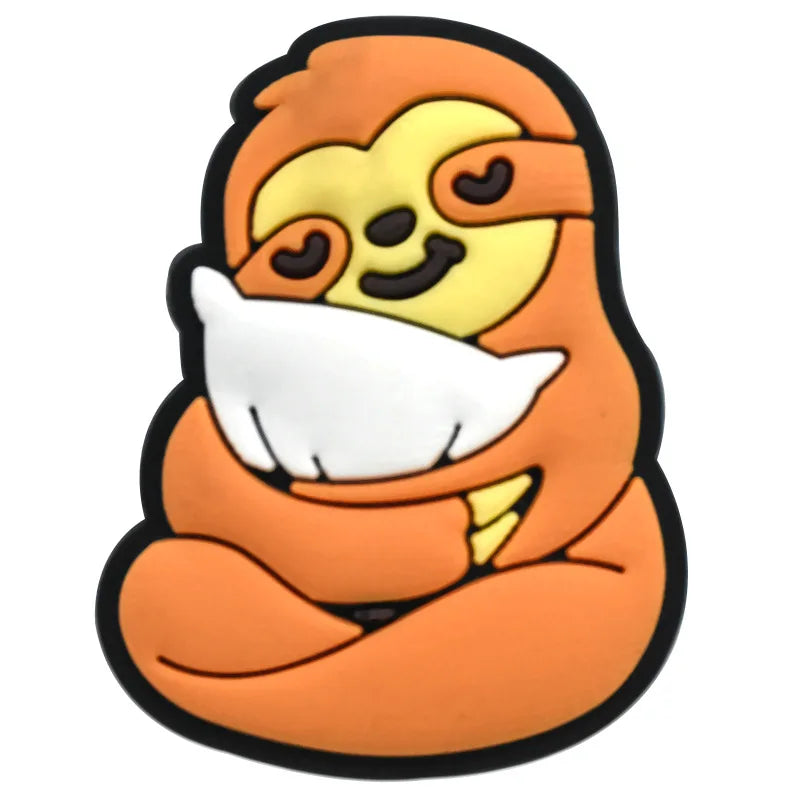 Sloth Monkey Charm for Crocs Slippers - Christmas Accessories