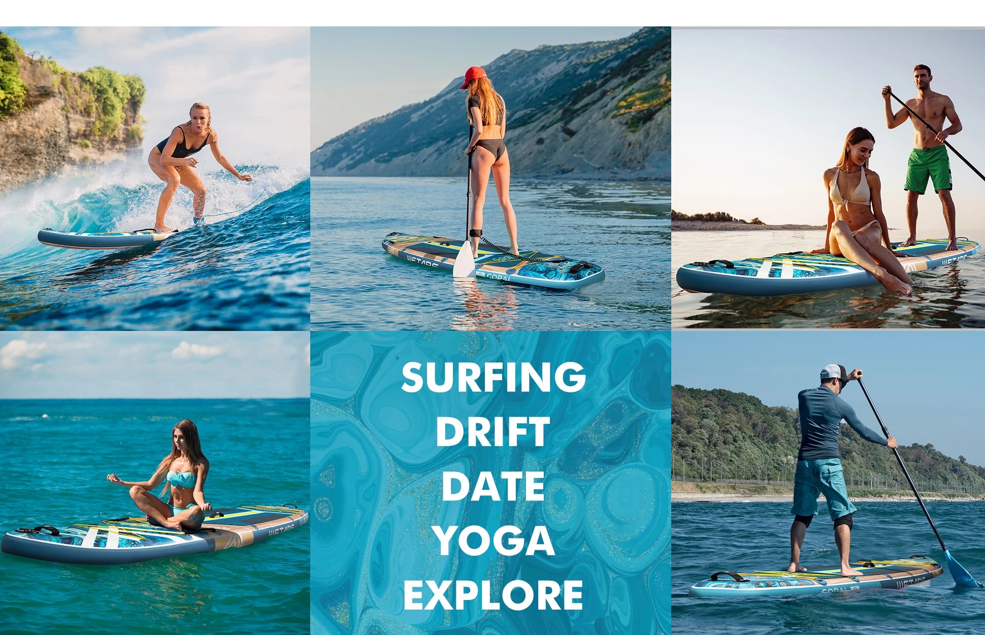 Ván Chèo Bơm Hơi WETARE 11'6'' Chống Nước Đa Năng