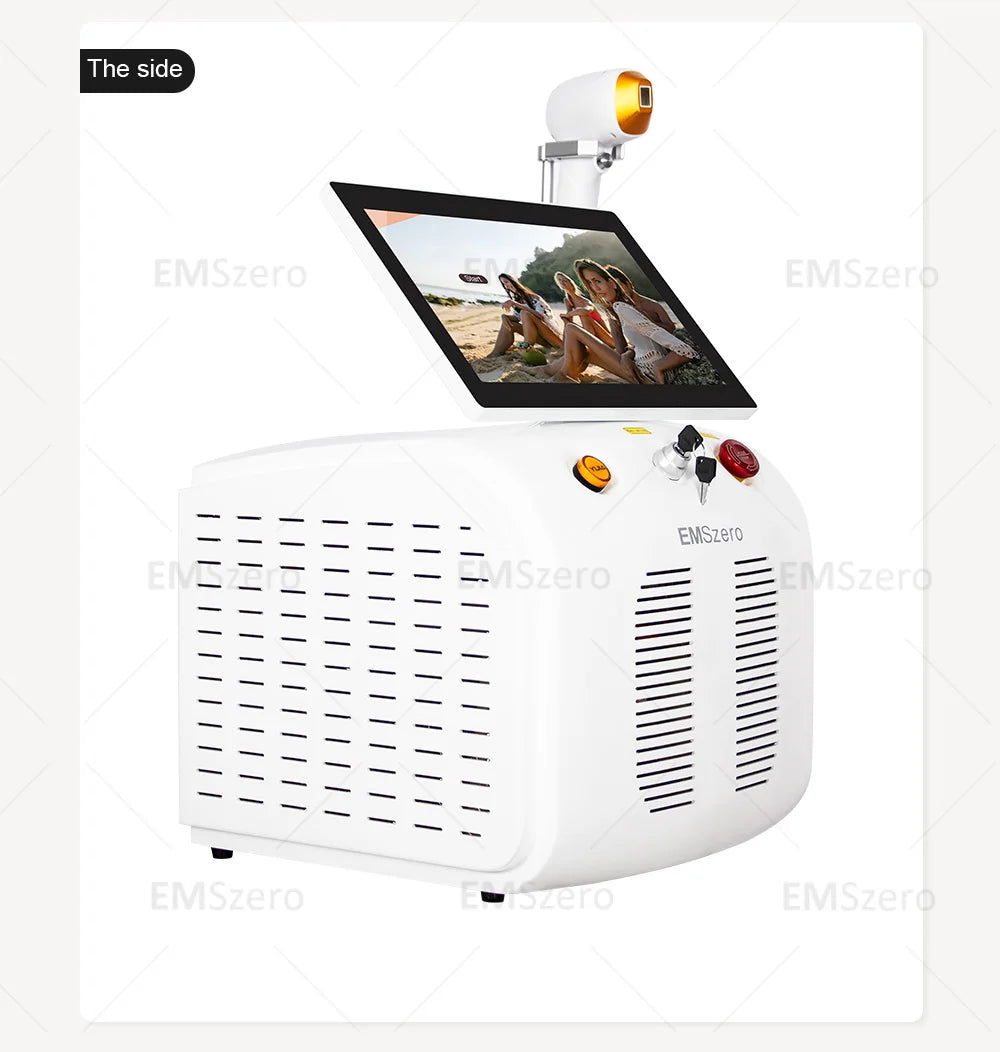 Máy triệt lông & xóa xăm 3 bước sóng 3500W 808nm CE - Daisan Mart