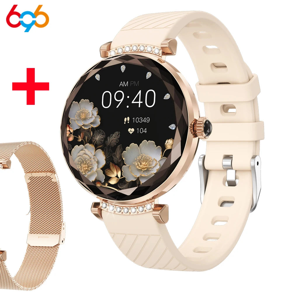 Đồng hồ thông minh nữ AMOLED 1.19 chống nước IP68