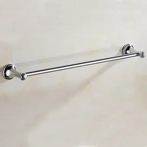 Stainless Steel Chrome Plated Bathroom Hardware Set Towel Rack Toilet Paper Holder Towel Bar Hook Bathroom Accessories Set