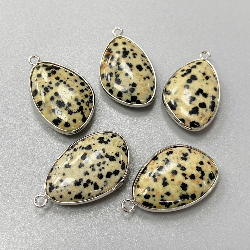 20x30mm Lapis Quartz Natural Stone Pendant DIY