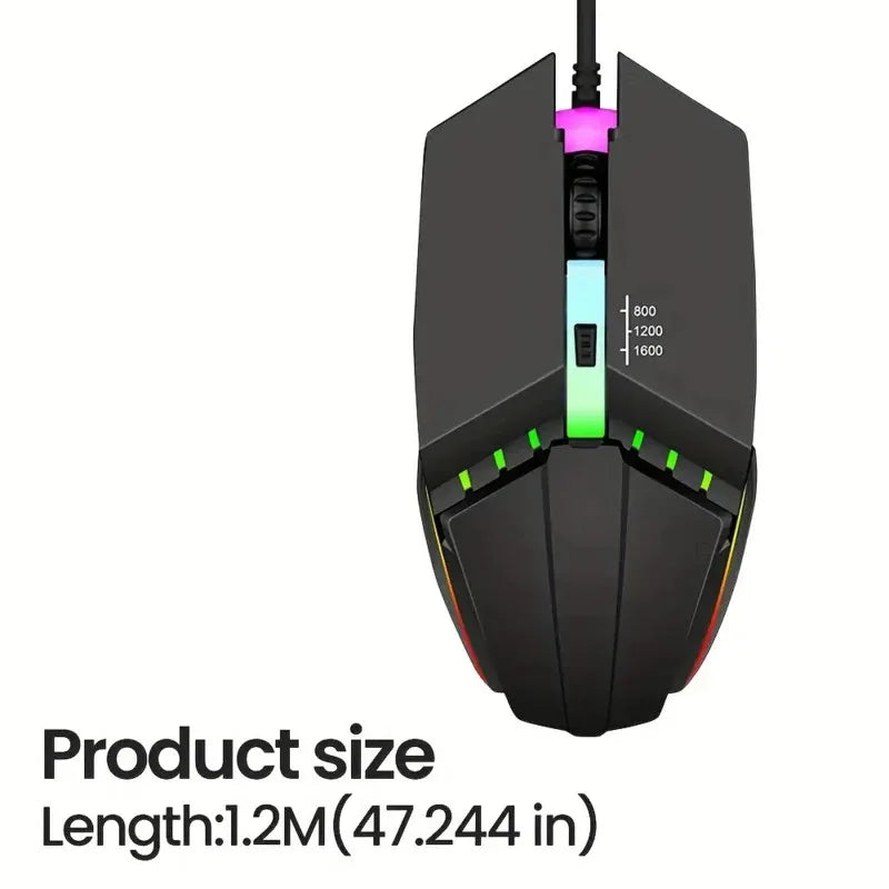 LED Gaming Mouse Pro - The Pinnacle For Gamers