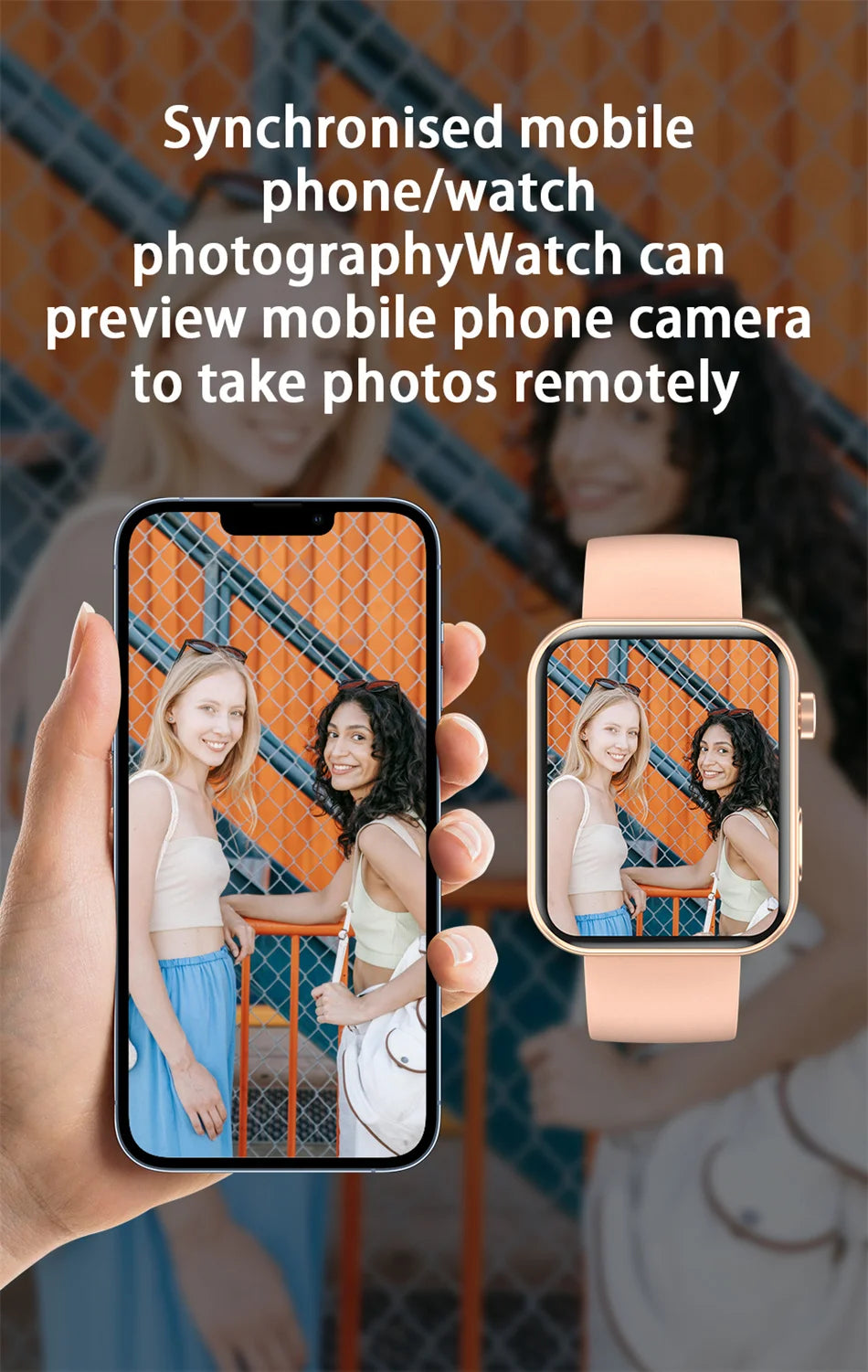 Smartwatch 2025 Photography, BT Calling, Multi-Sport