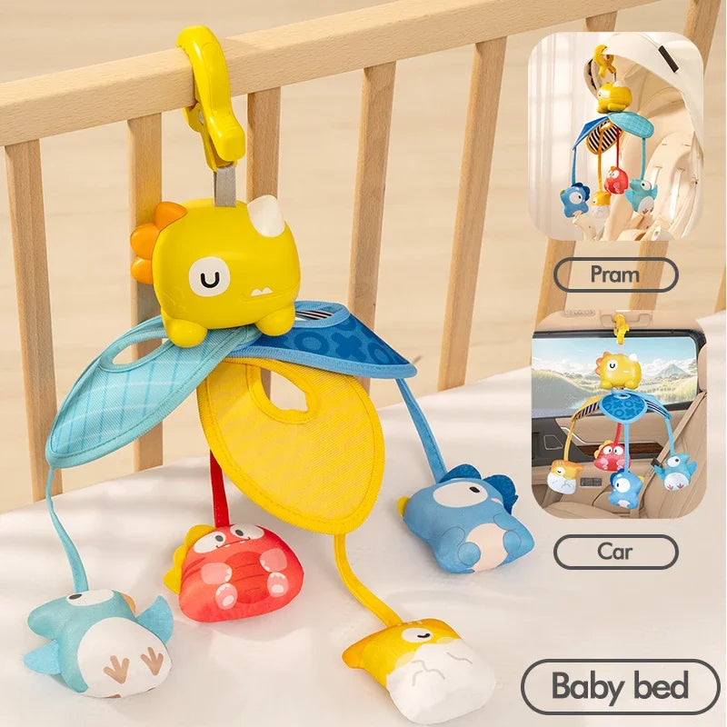 Đồ chơi treo nôi phát nhạc có đèn cho bé sơ sinh