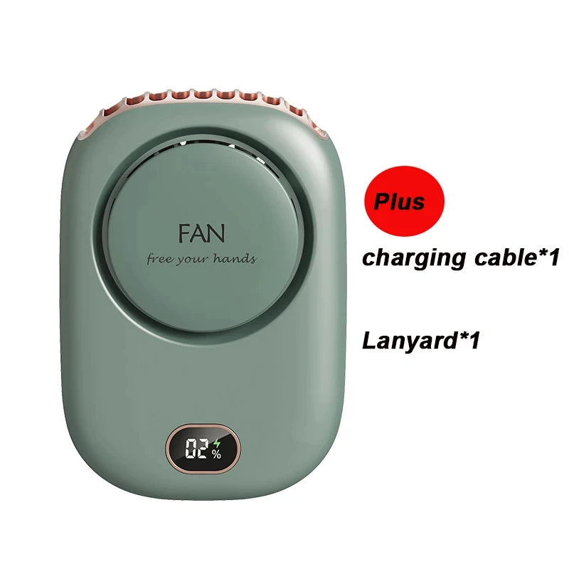 Super Quiet Bladeless Mini Fan - Travel &amp; Sports