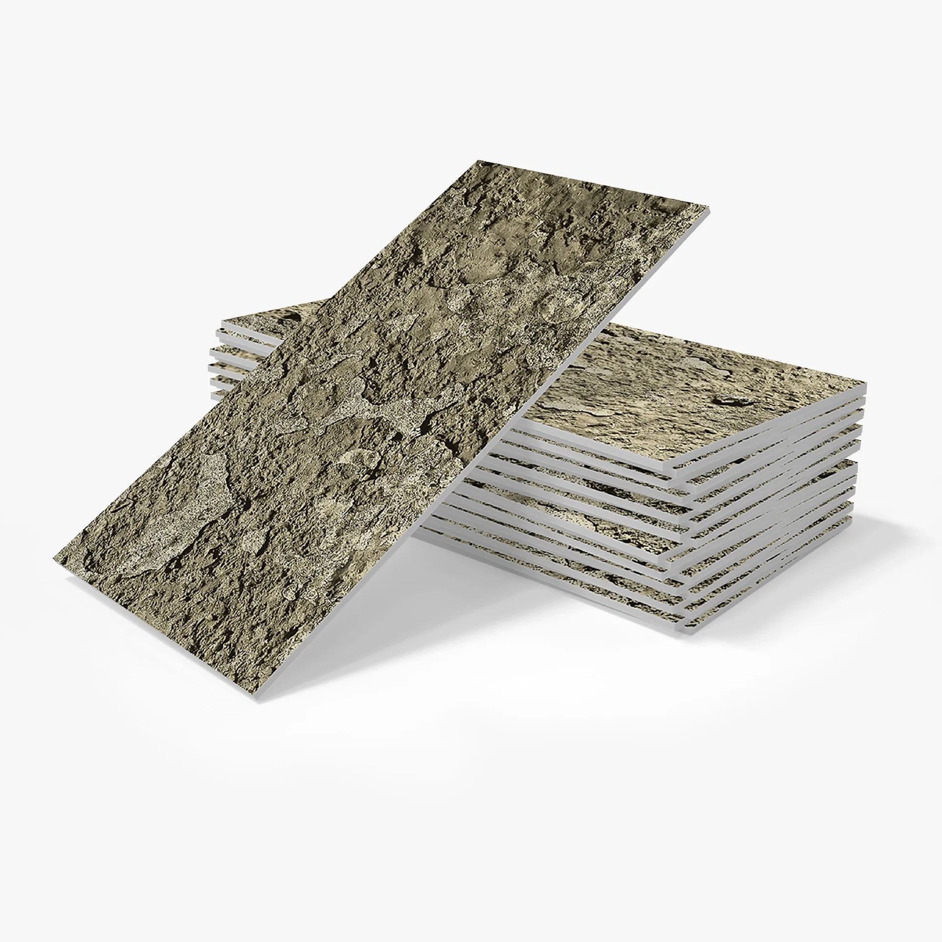 Waterproof Wall Panels - Removable Industrial Foam Decals, Moisture-Proof Matte PVC for Cafe Wall &amp; Commercial Space Decor