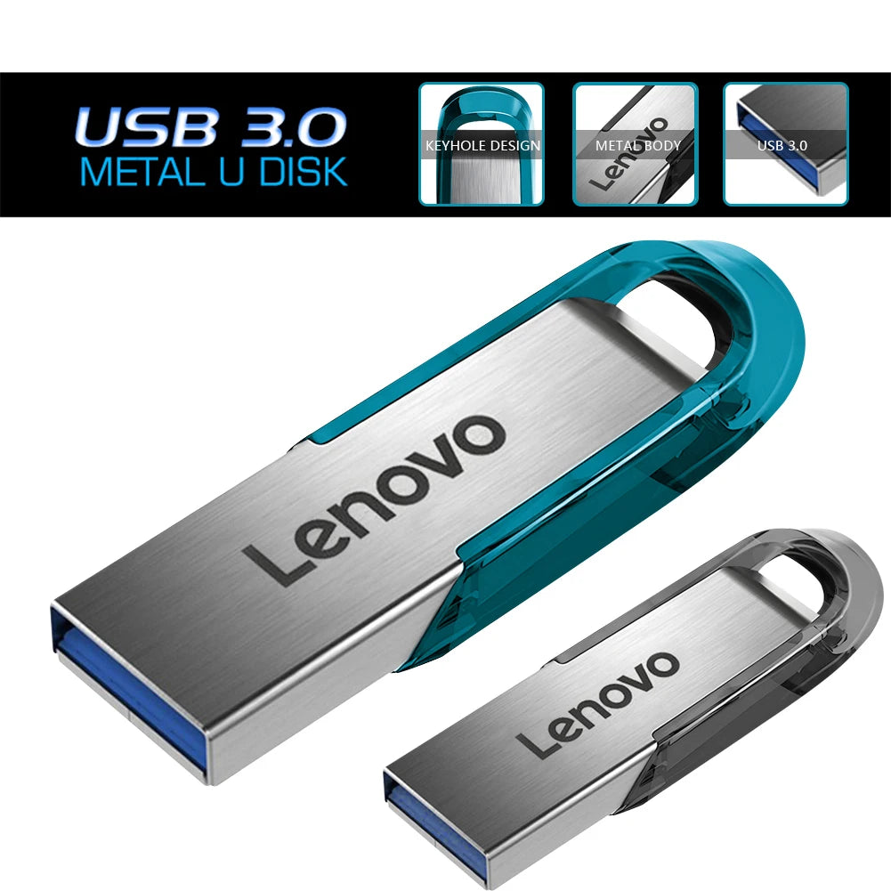 Lenovo USB 3.0 Tốc Độ Cao - Bền, Chống Nước, Nhỏ Gọn