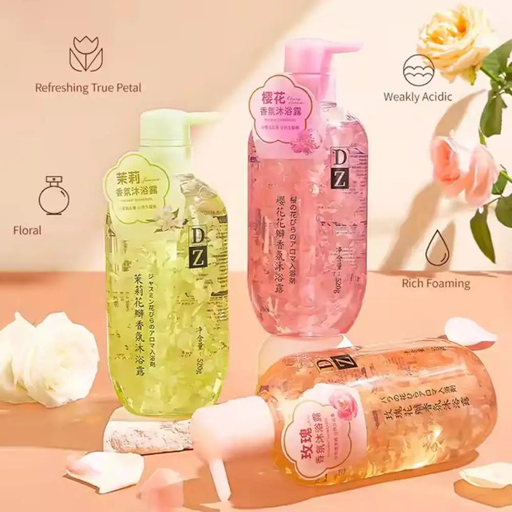 Moisturizing Shower Gel 520ml Long-lasting Fragrance