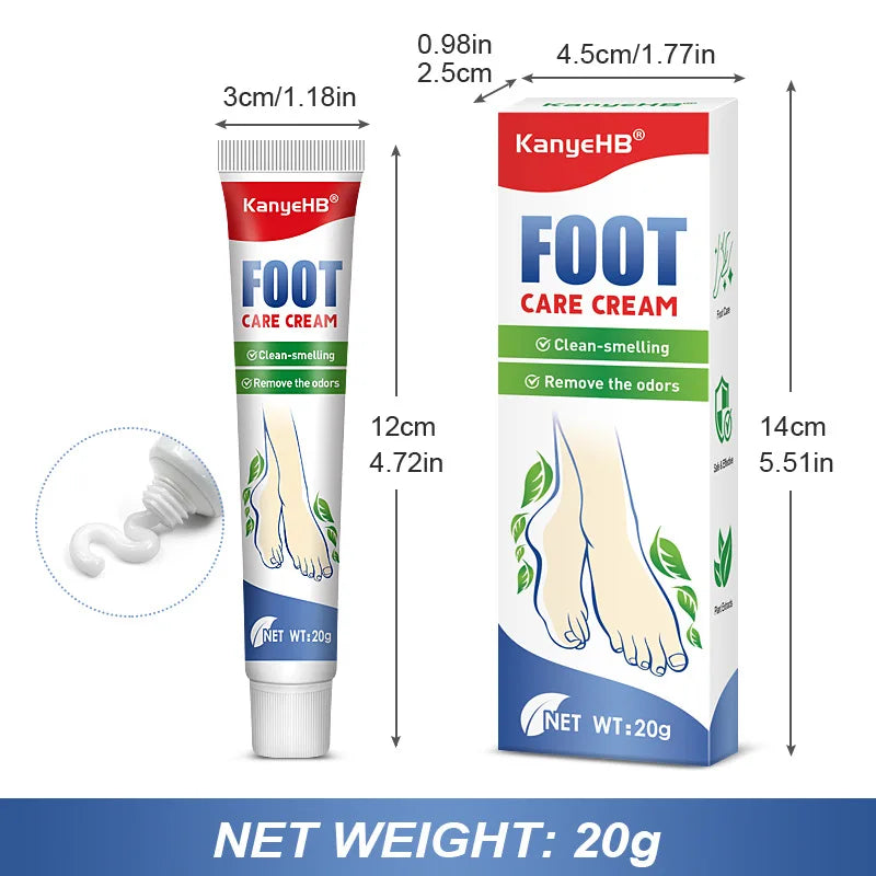 Deodorant &amp; Foot Cream - Odorless, Soft &amp; Smooth