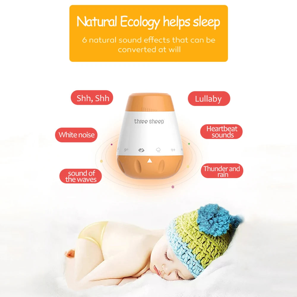 Máy Nhạc Trắng Thông Minh Ru Ngủ Cho Bé Relax - Daisan Mart