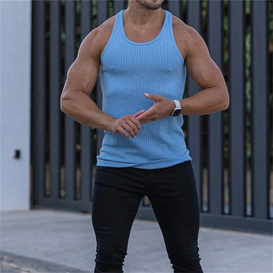 Áo Tank Top Nam Tập Gym 2025 Thoáng Khí Thể Thao - Daisan Mart