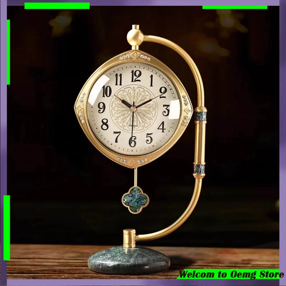 Đồng Hồ Treo Tường Sang Trọng Tối Giản Không Tiếng Tích