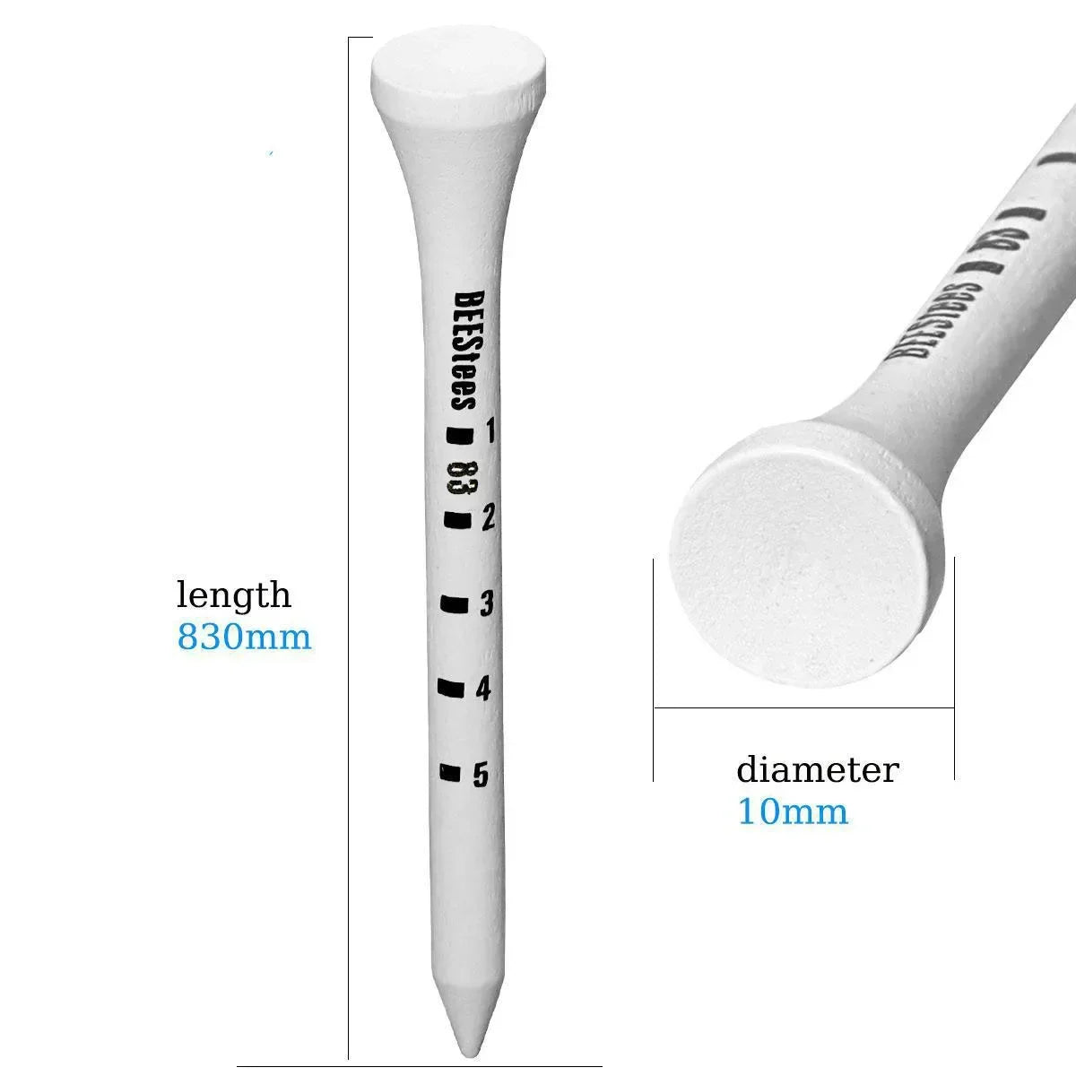 Set of 50 PGM Durable Wooden Golf Chairs - Stability &amp; Increased Accuracy