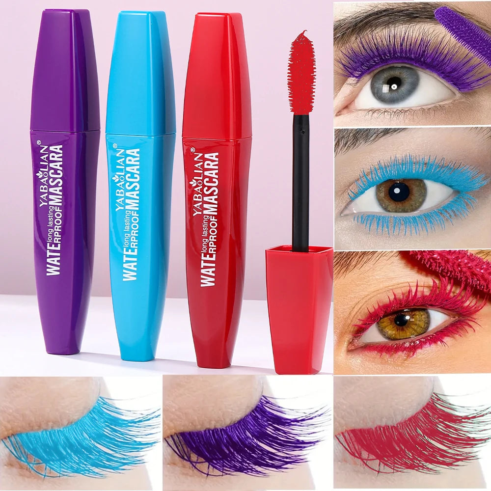 Mascara Chống Nước Đậm Màu, Cong Dày, Lâu Trôi
