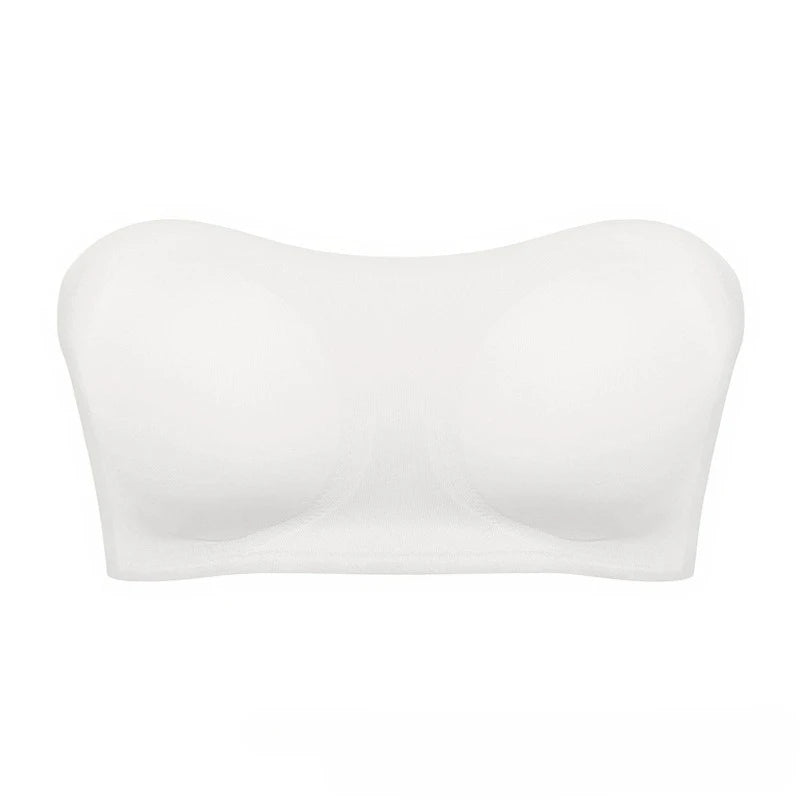 Women's Wireless Push-Up Bra Enhances Smooth Back Beauty