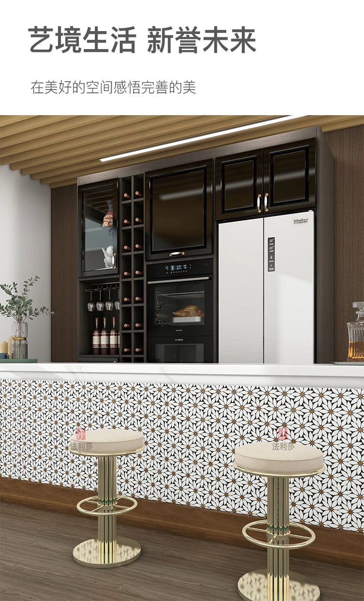 Building materials marble white-green stone mosaic sunflower toilet balcony residential hotel floor decoration background wall - Daisan Mart