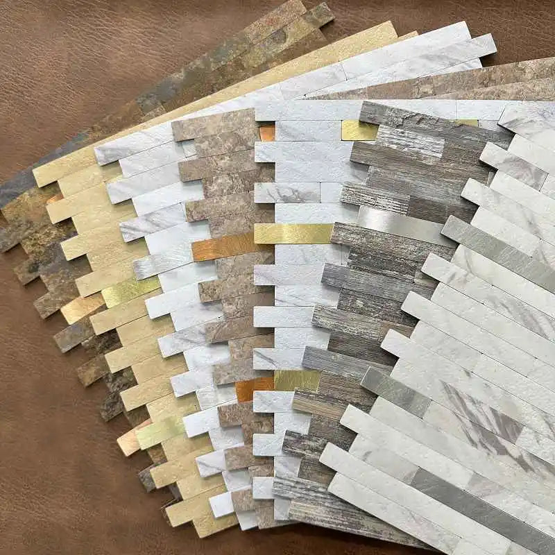 Gạch Dán Tường Nhôm Chống Nước 4 Miếng Nhà Bếp