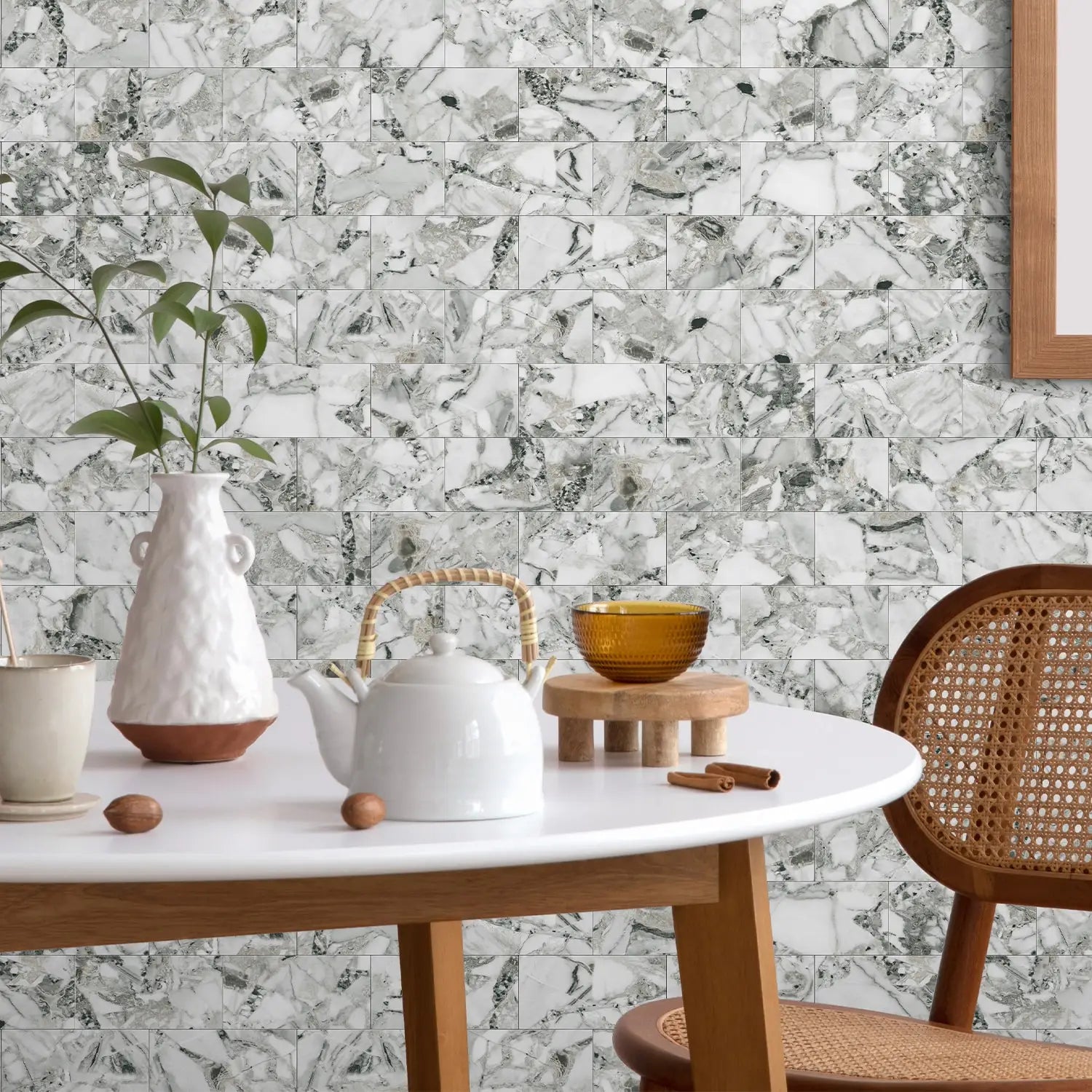 3D Waterproof Brick and Stone Decal Set - Kitchen &amp; Bathroom